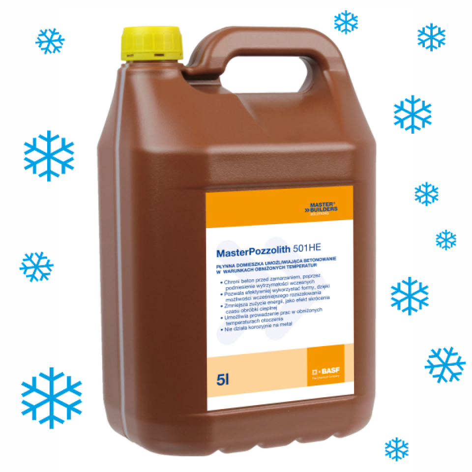 Master Pozzolith 501HE